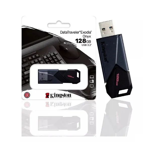 Pen Drive 128GB Usb 3.2 Kingston - Foto 3