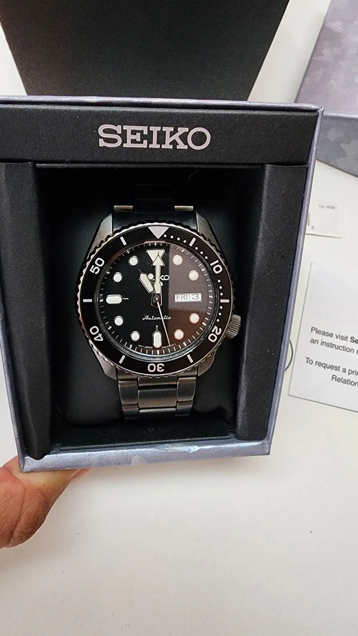 Relógio Seiko 5 sport SRPD65J Automático