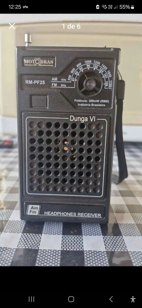 Rádio Motobras RM-PF25 Dunga VI