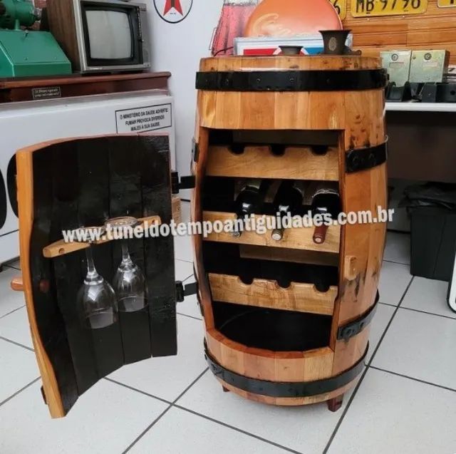 Barril Pipa Adega
