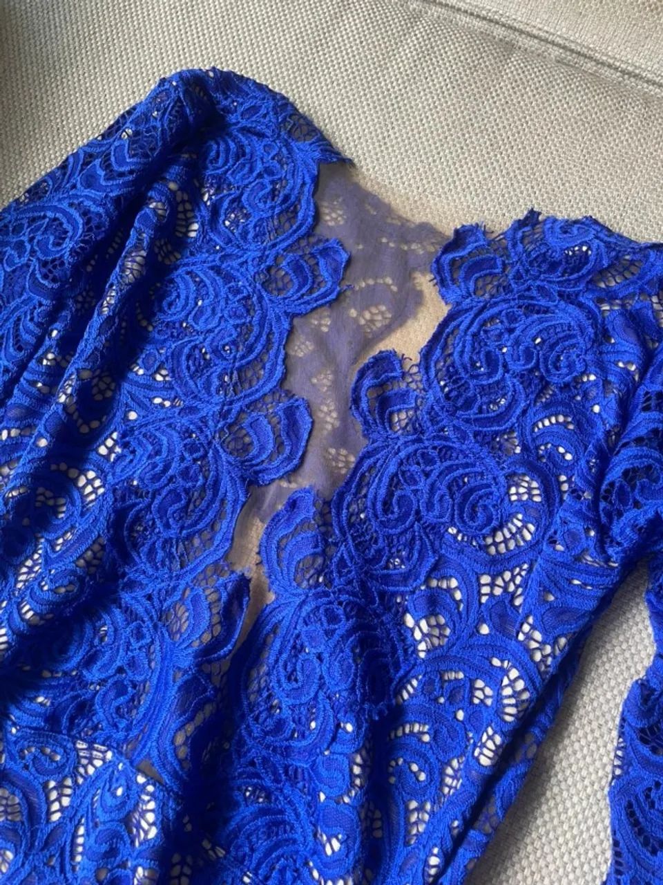 Vestido azul longo de festa  - Foto 2