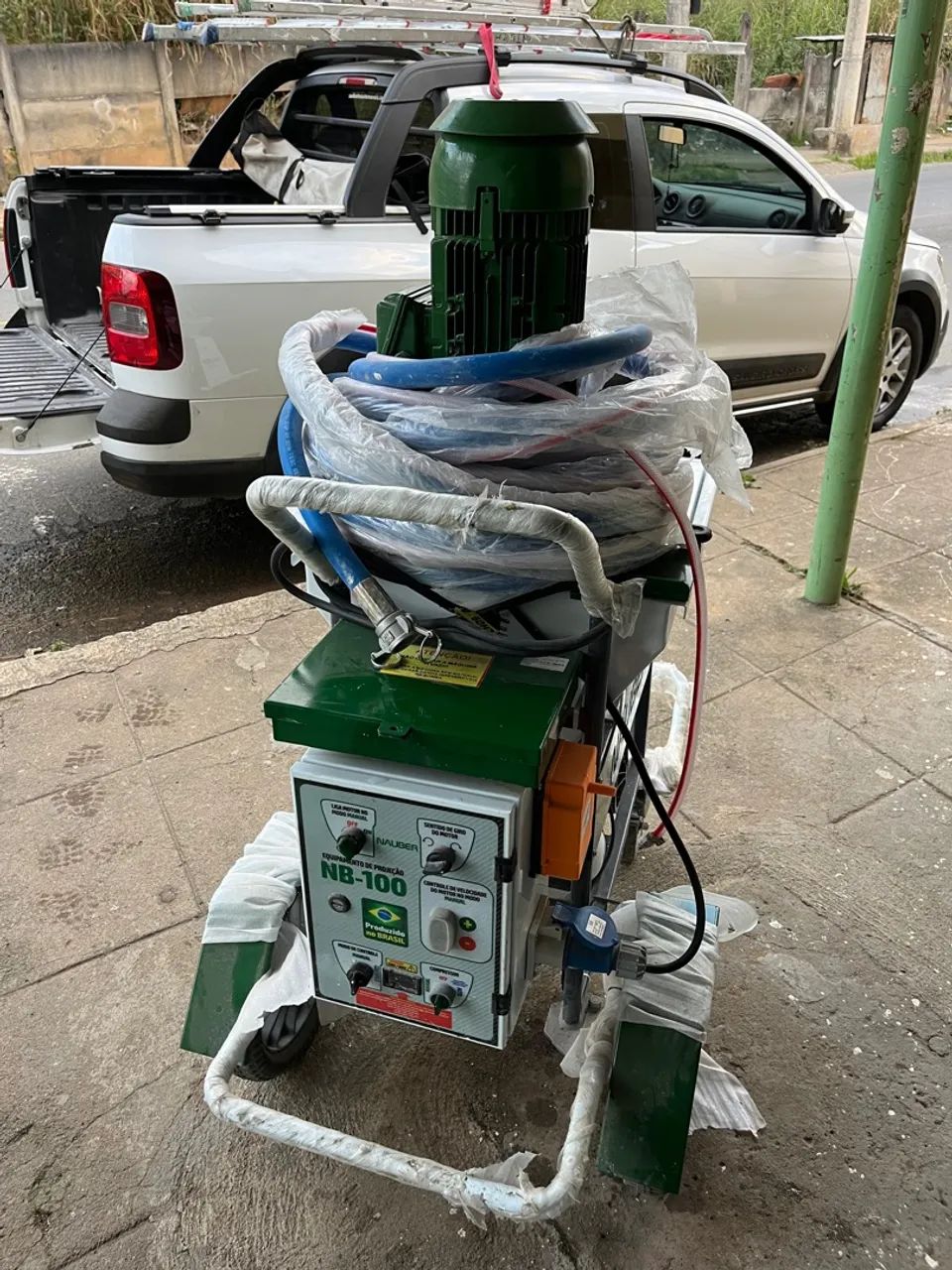 Máquina de Projetar Argamassa NAUBER NR-100 - Foto 3