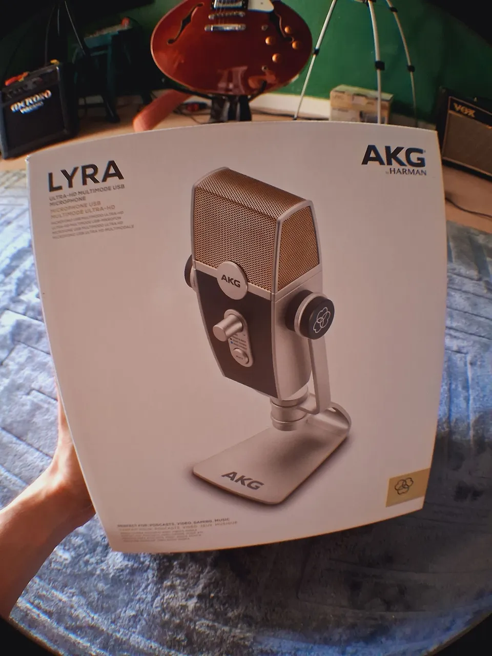 Microfone AKG Lyra - Ultra-HD, Multimodo USB