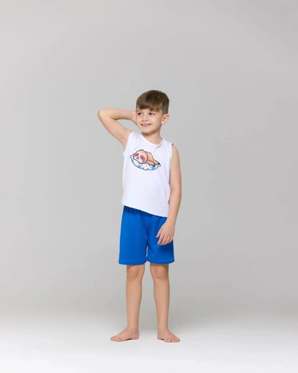 Conjunto pijama Infantil - Regata e Bermuda