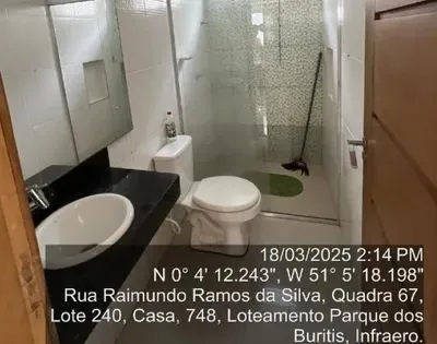 Casa c/ terreno de 300 m², Parque dos Buritis em Macapá/AP - Desocupada