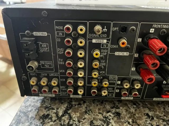 Receiver Denon Avr-1600 - Funcionando! Leia! - Foto 2