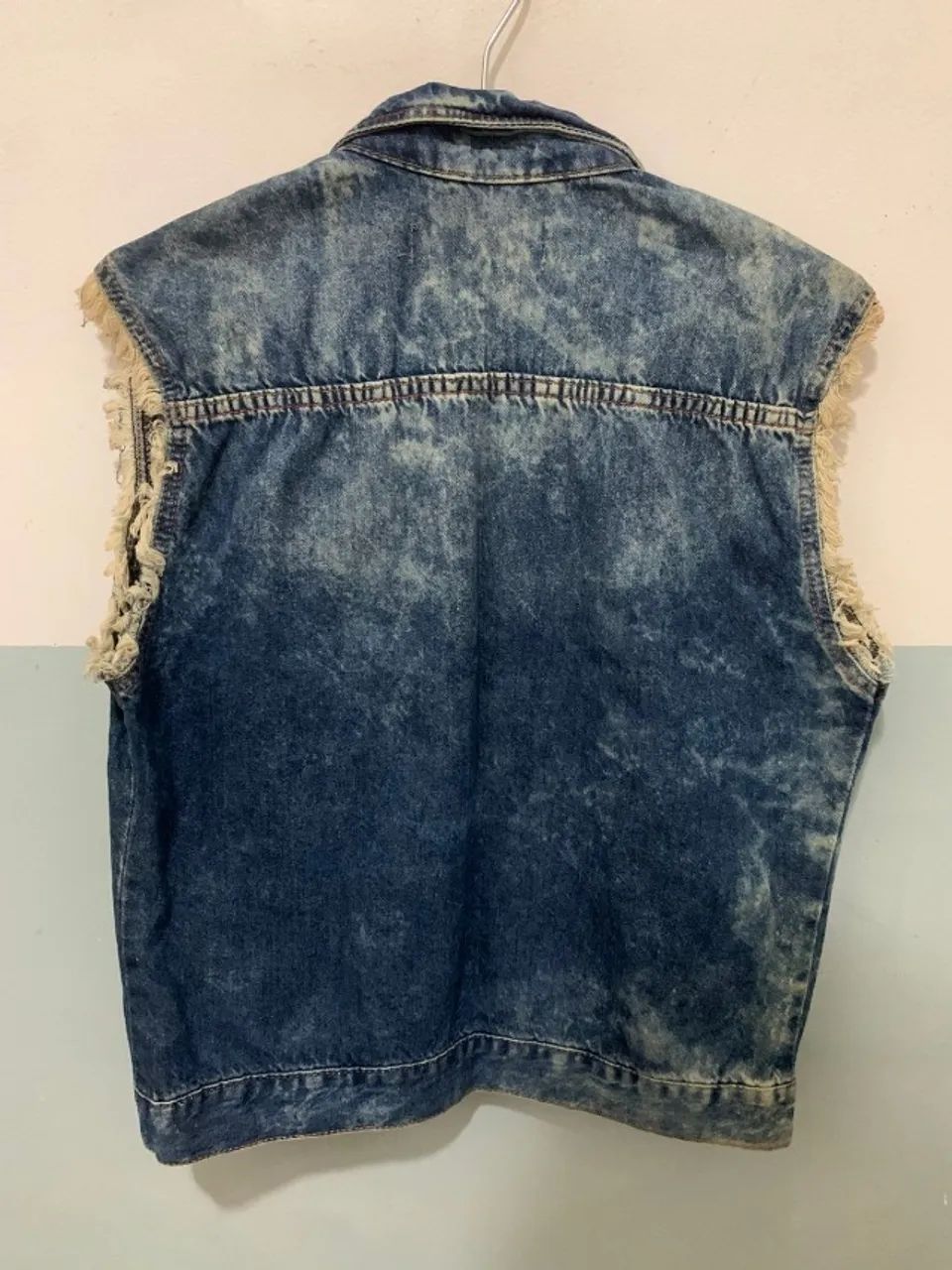 Colete Infantil em Jeans TAM 14 - Foto 3