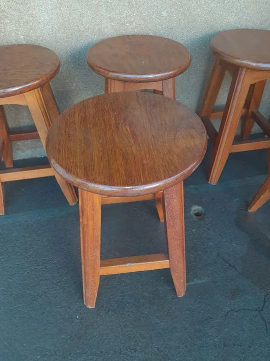 Banqueta Avulsa em Madeira - Super Reforçada - Foto 5