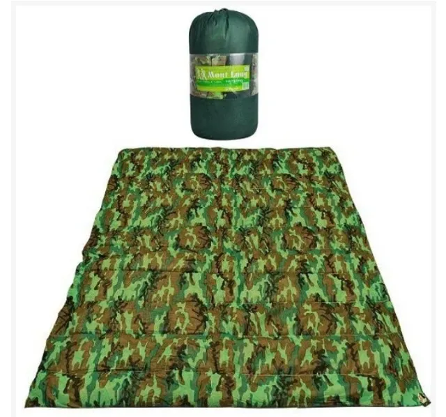 Colchonete Casal Camuflado 190x130x3cm