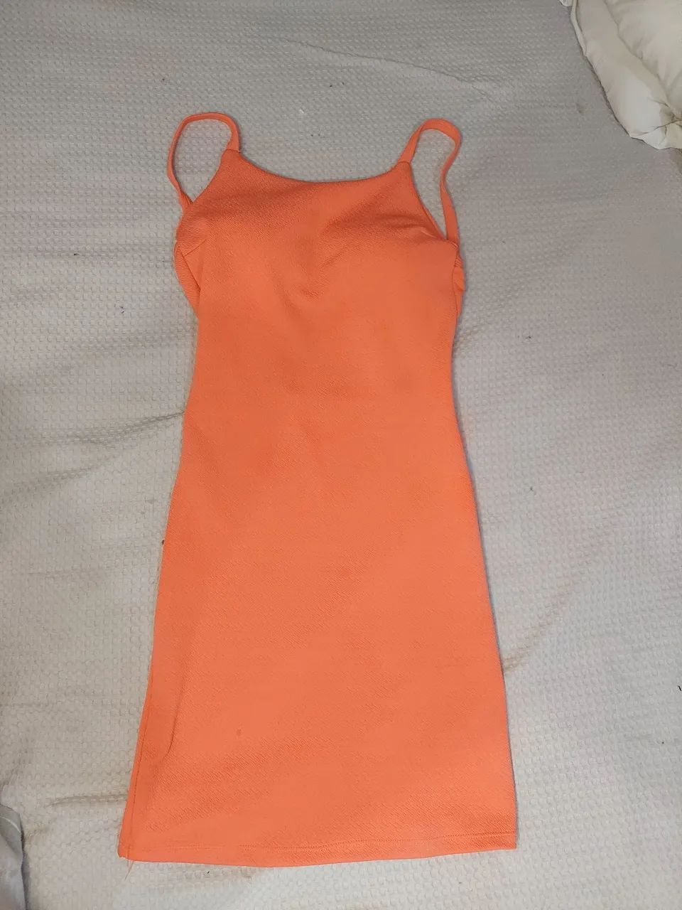 Vestido salmão - Tamanho P - Foto 2