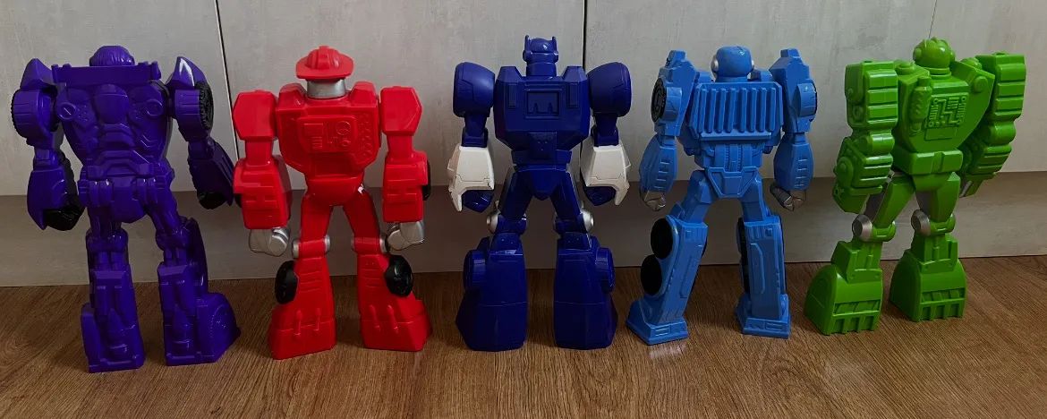 5 Transformers Robots Brinquedos - Foto 2