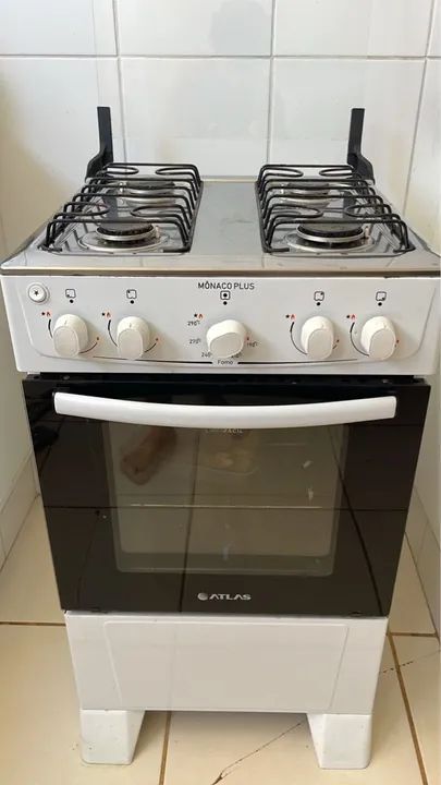 Fogão 4 Bocas Atlas Monaco Plus