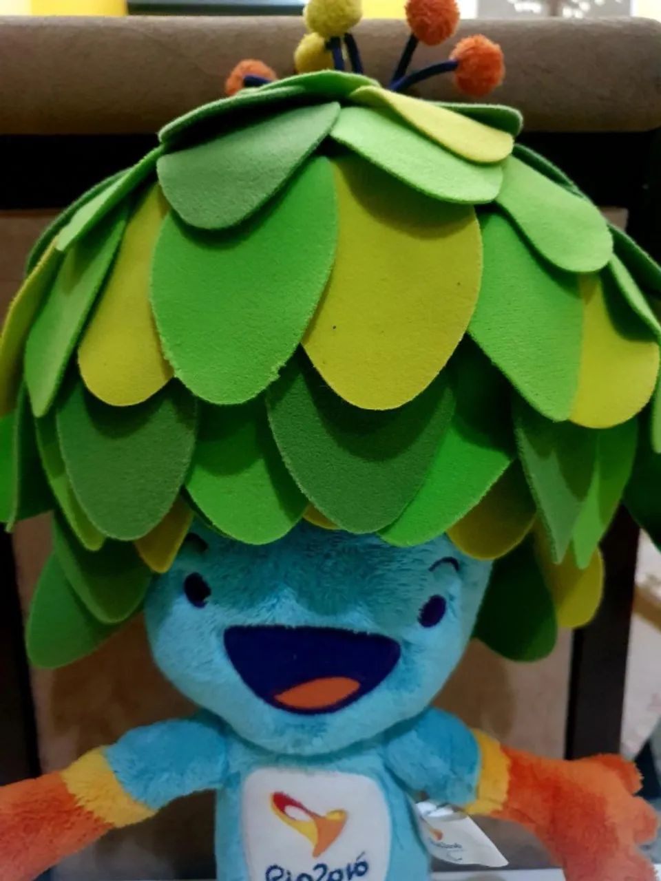 Mascote Paraolimpiada Rio 2016 Tom Original 45cm - Foto 2