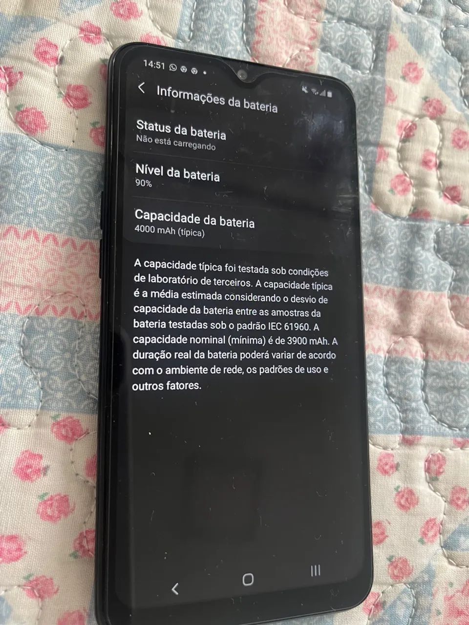 Samsung Galaxy A10S 32GB - R$500 (Perfeito estado) - Foto 3