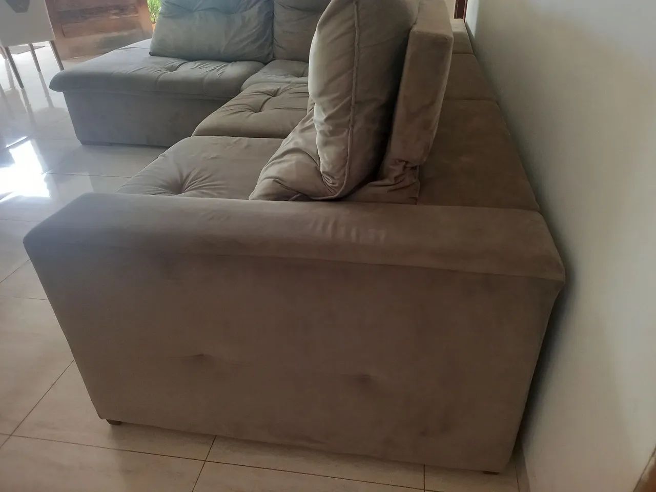 Sofá de canto retrátil 8 lugares64961604337538124