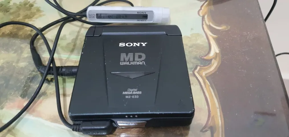 Walkman Minidisc MD player portátil Sony MZ-E80 Made in Japan