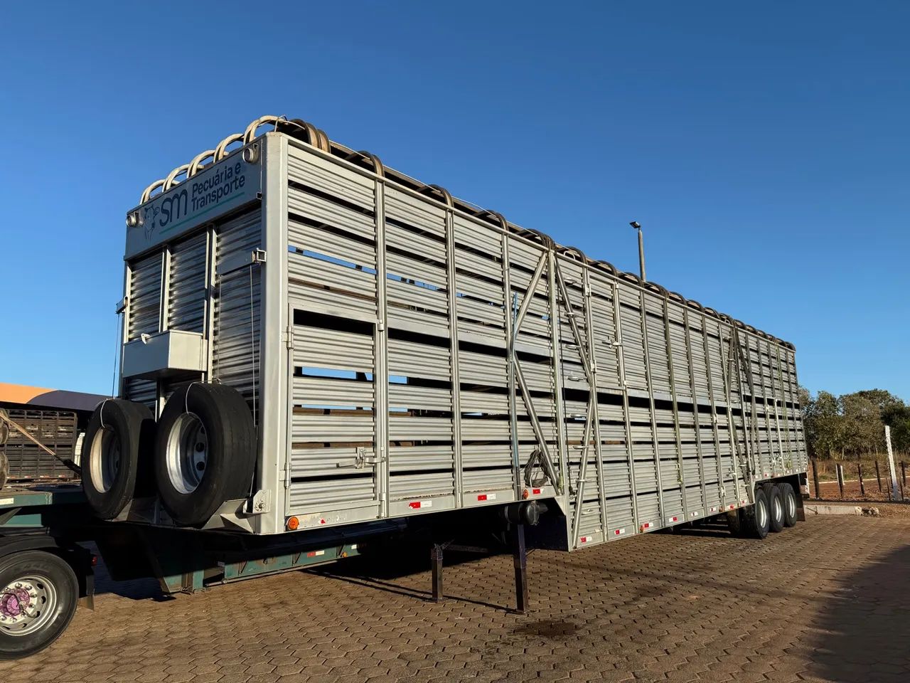 Reboque gaiola galego 17 metros