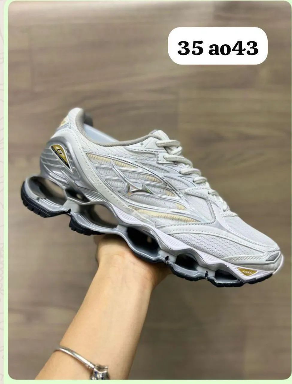 Tênis Mizuno Wave Prophecy Masculino - Linha Premium  - Foto 4