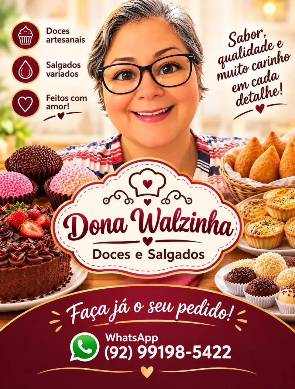 Doces e salgados$