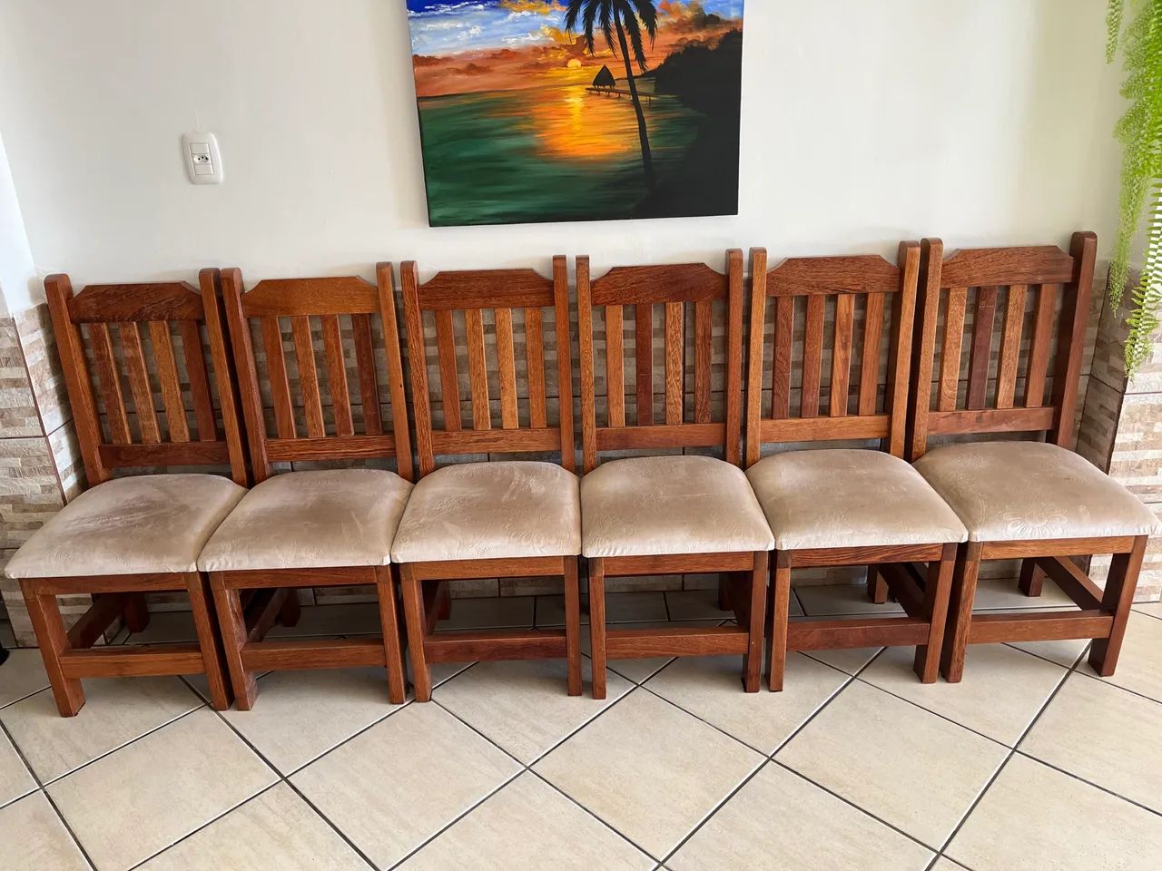 10 CADEIRAS EM ANGELIM PEDRA