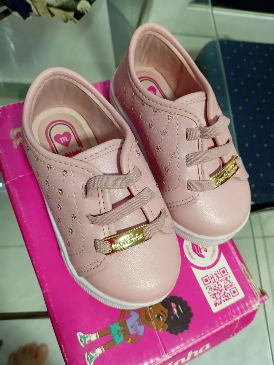 Tenis de bebe molequinha - Foto 2