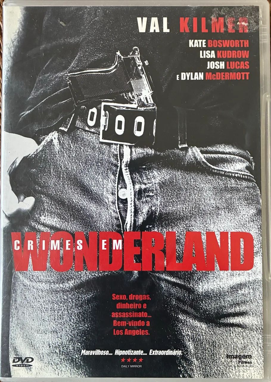 DVD CRIMES EM WONDERLAND