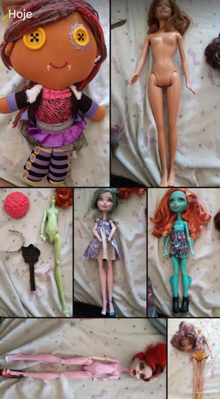 Sucatas Monster high