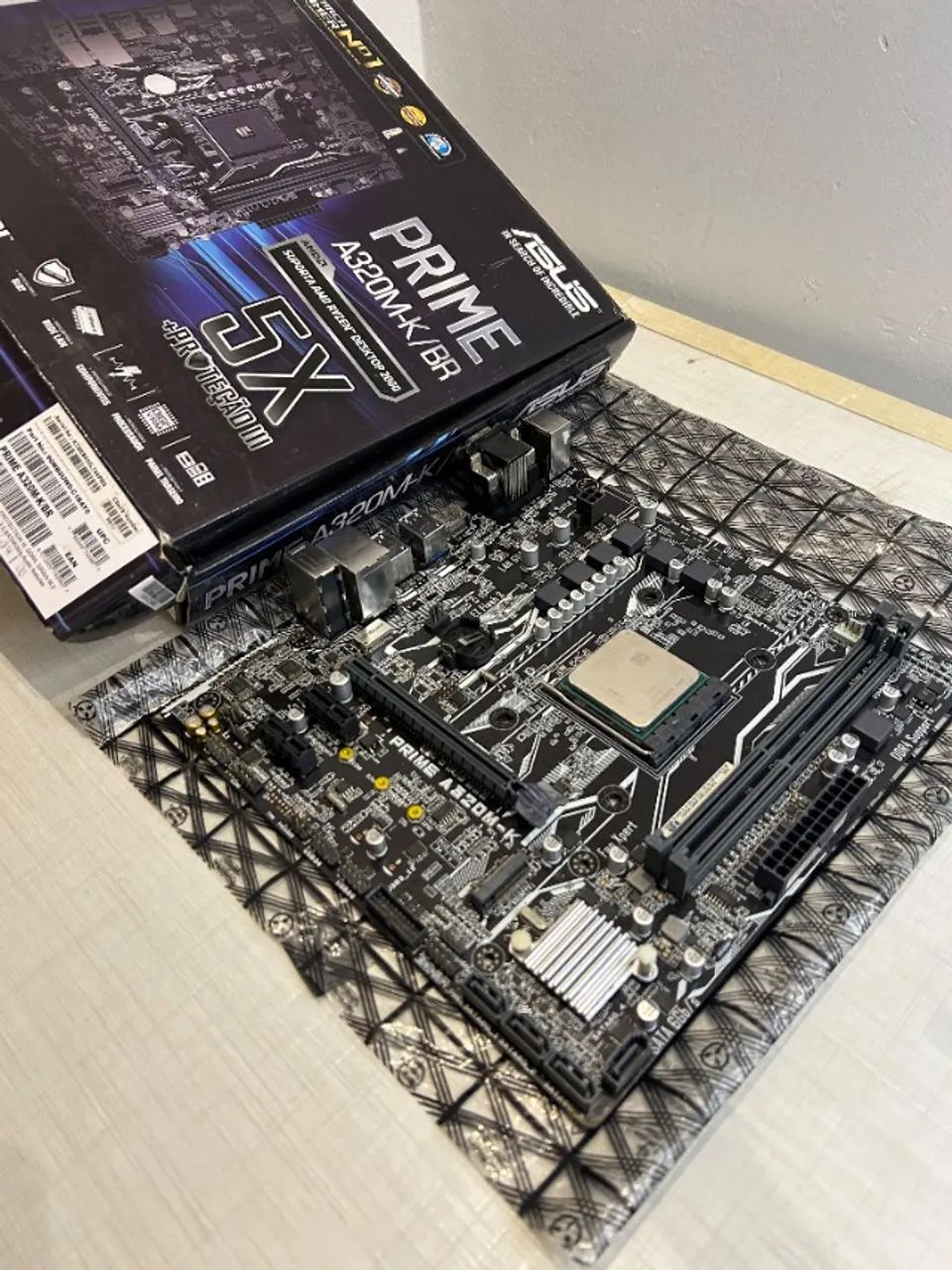Placa ASUS a320m-k/br | APENAS A PLACA - Foto 3