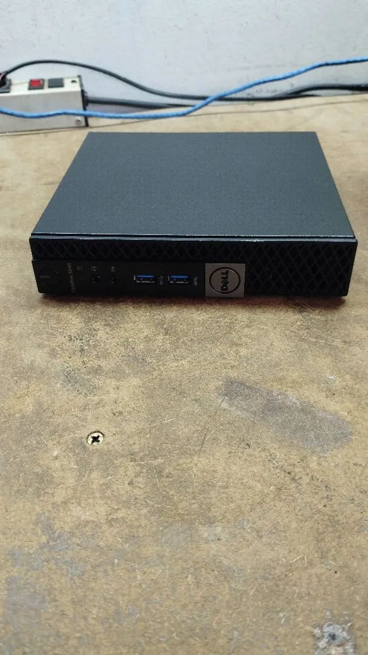 CPU mini Dell i5 sexta geração, 8gb, SSD 240gb