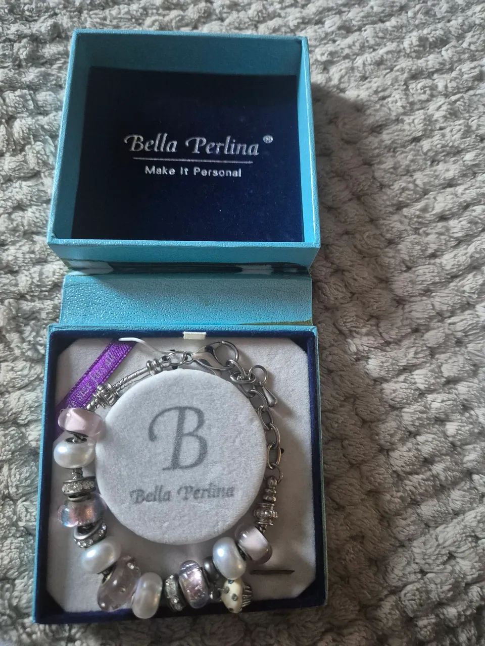 Pulseira com Berloques Bella Perlina