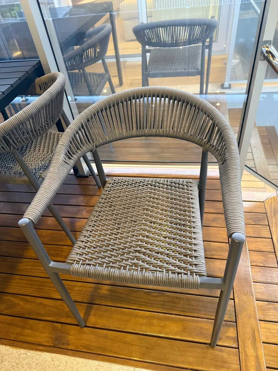 Conjunto de Mesa e cadeiras para área externa Rivatti - Foto 2