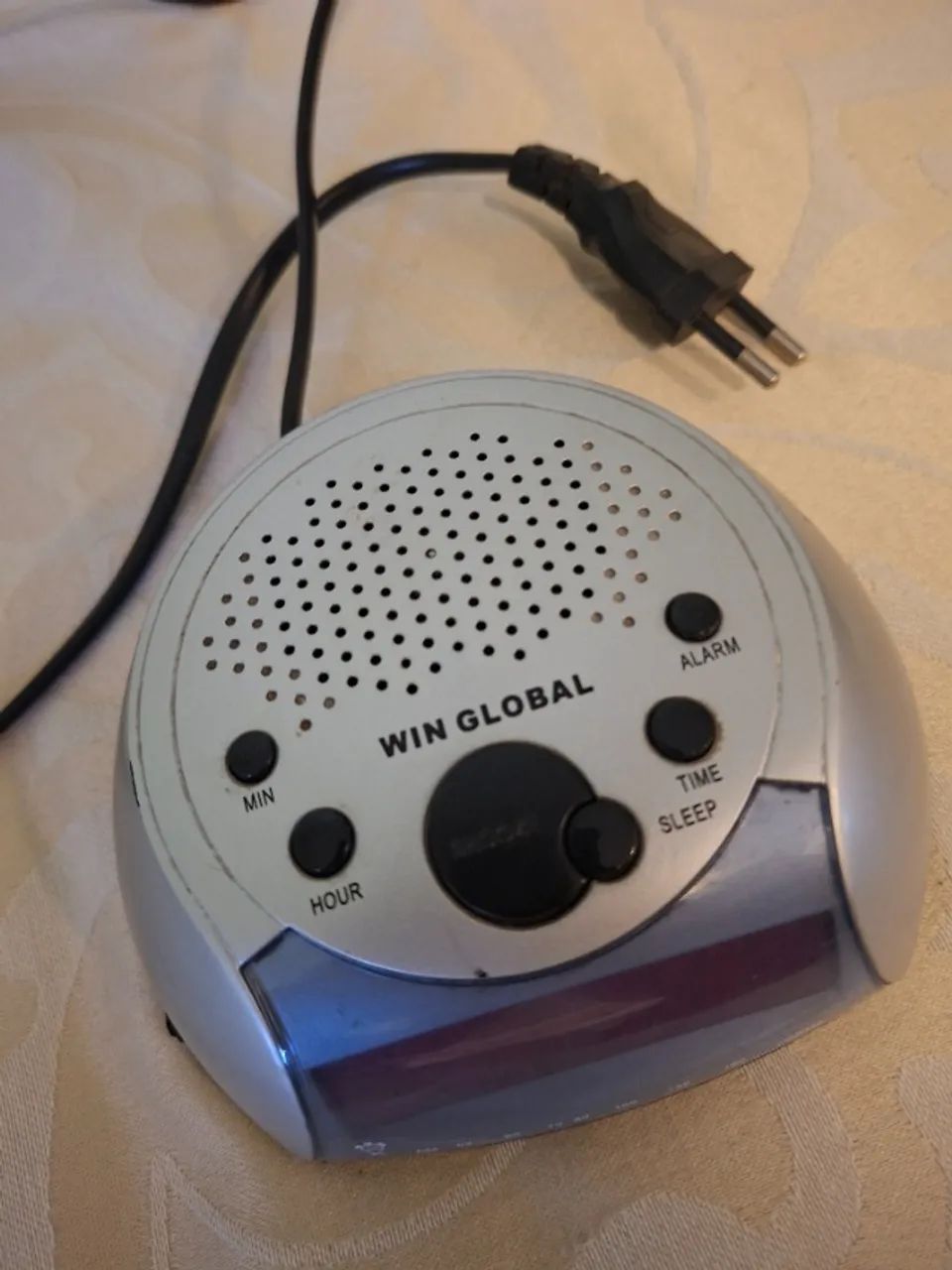 Rádio Relógio Digital Win Global Retro  - Foto 5