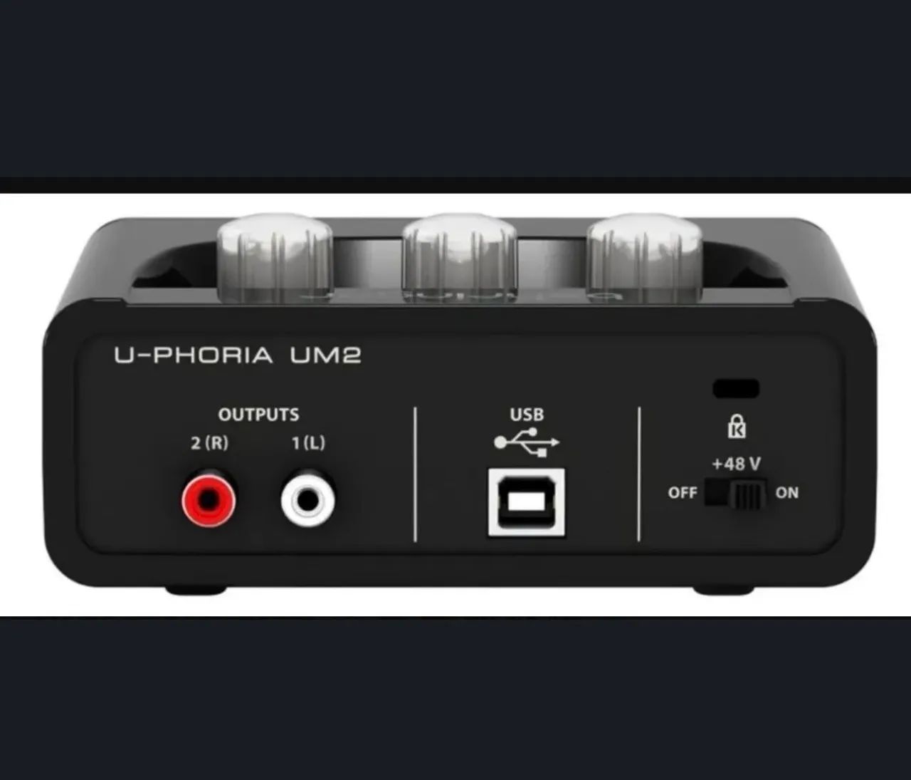 INTERFACE DE ÁUDIO BEHRINGER UM2  - Foto 3