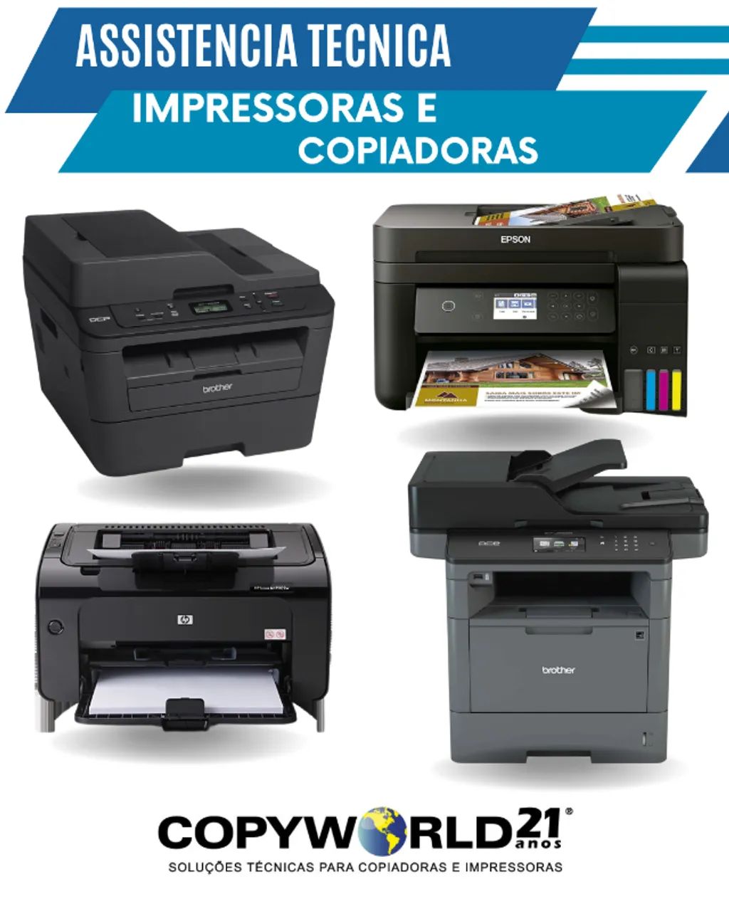 Conserto de Impressoras e Multifuncionais