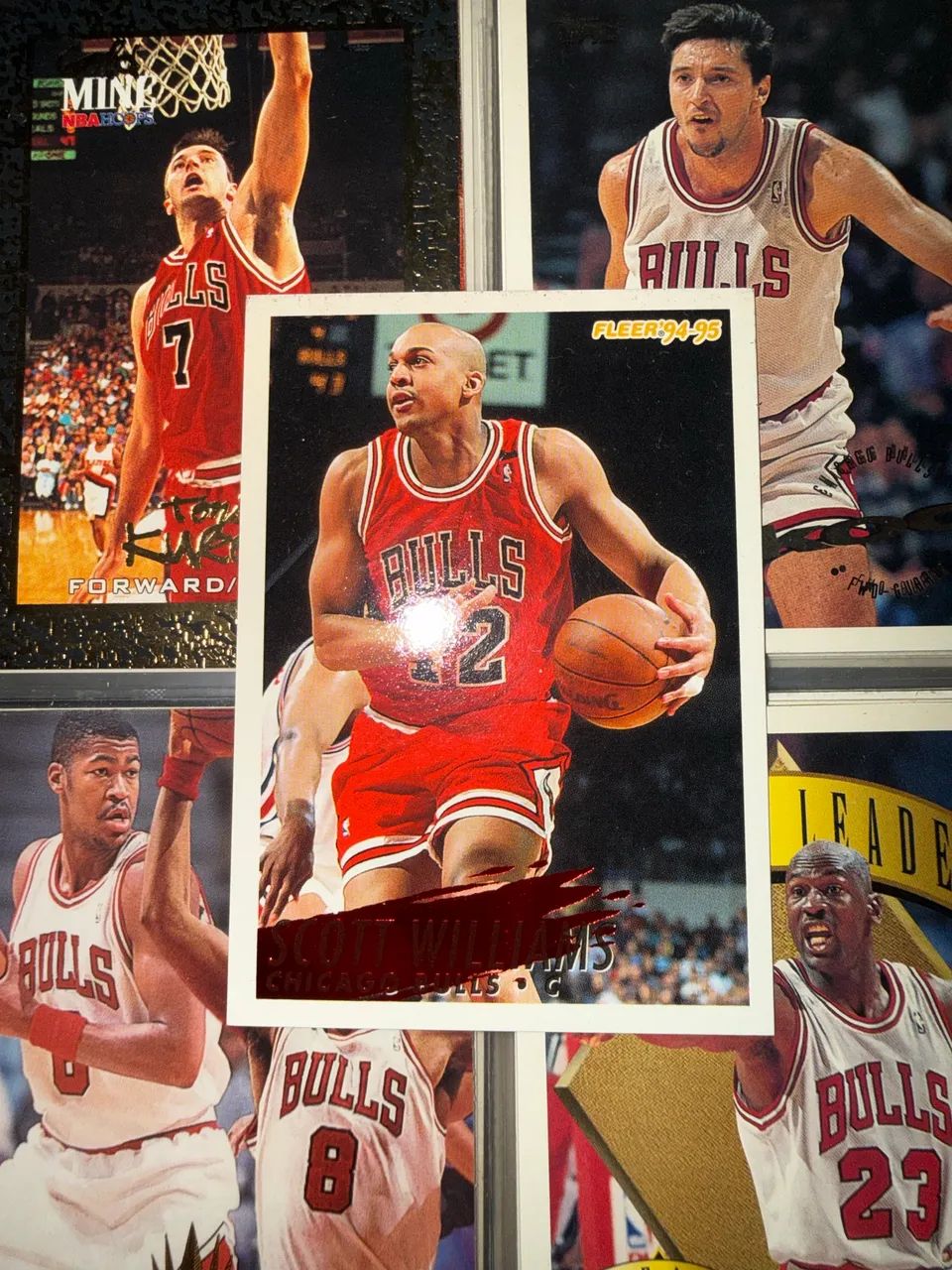 Scott Williams #37 Fleer 1994-95 Chicago Bulls NBA