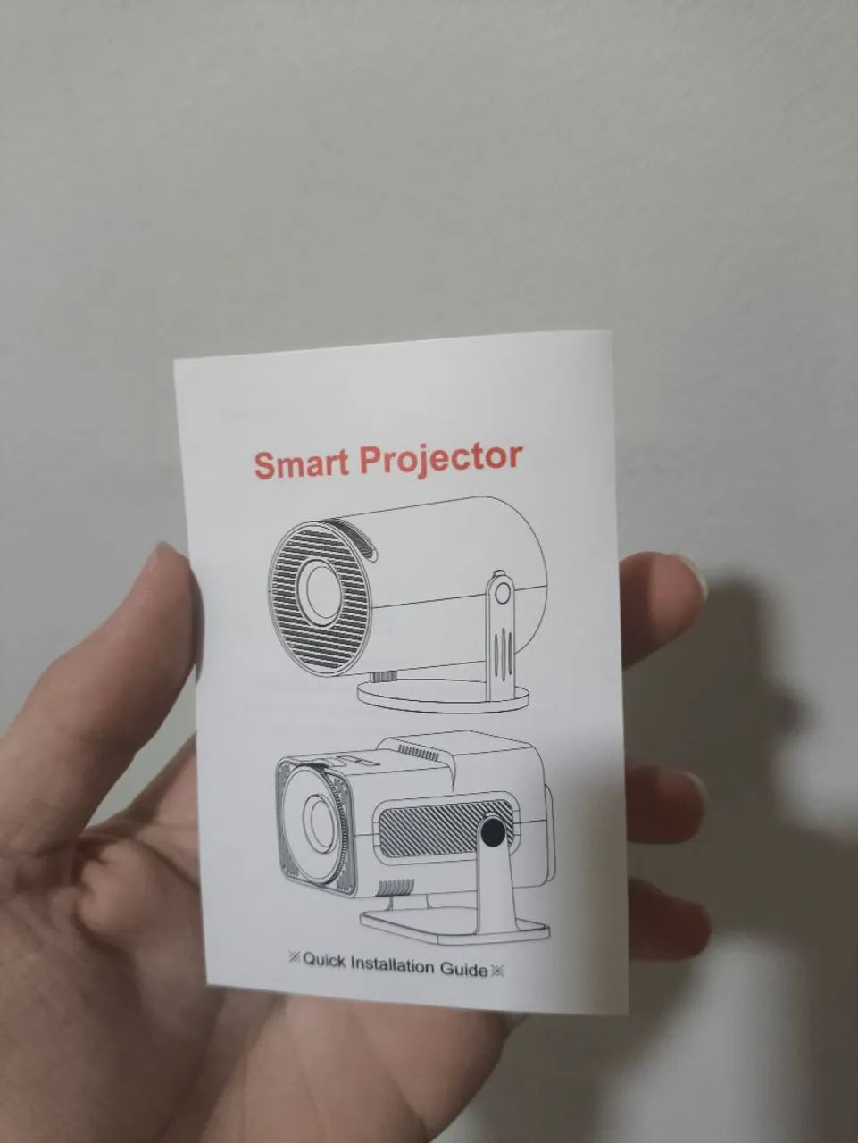 Smart Projetor HY320 (manual, caixa e controle) - Foto 5
