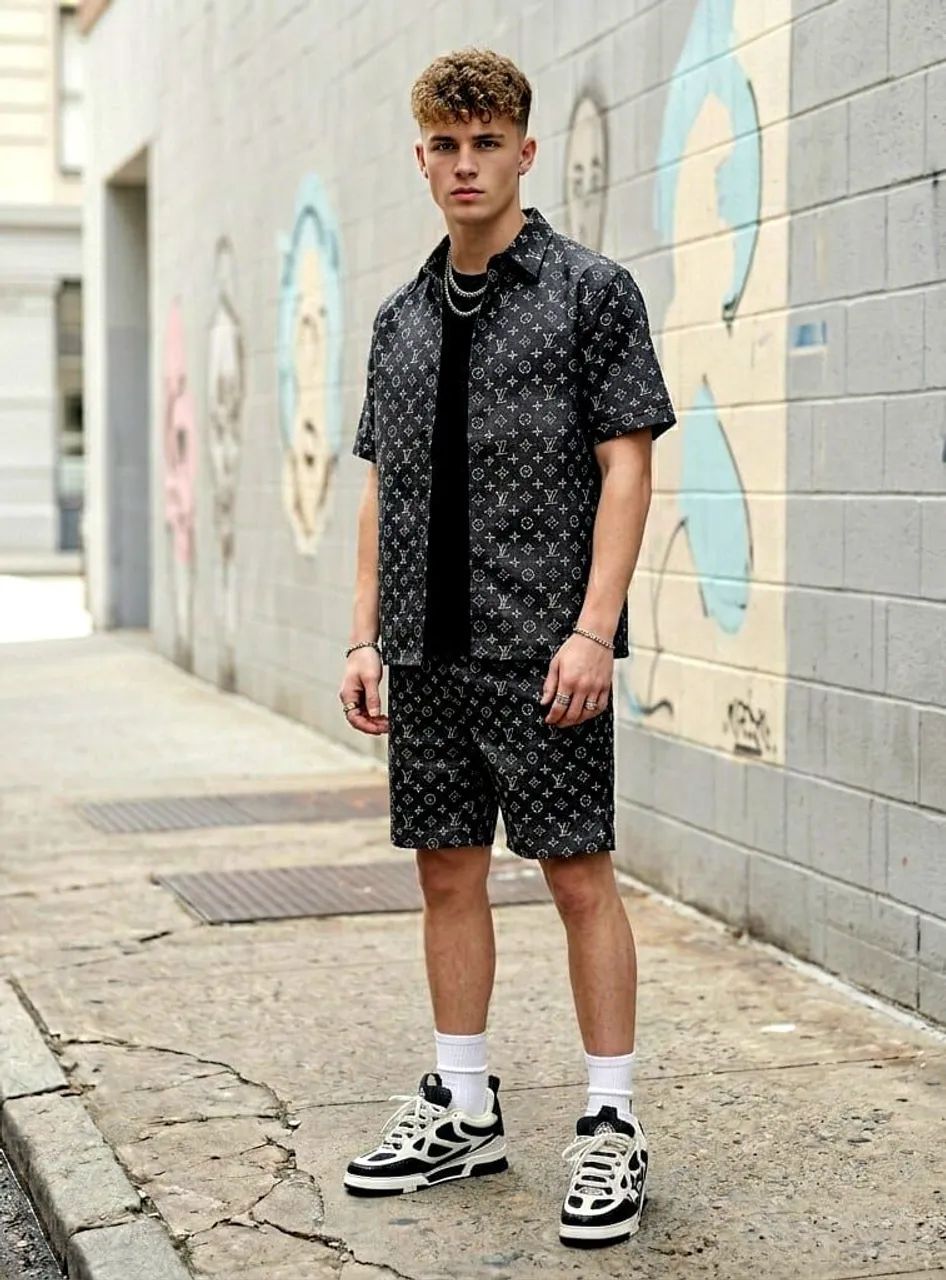Conjunto camuflado Louis Vuitton original  - Foto 3