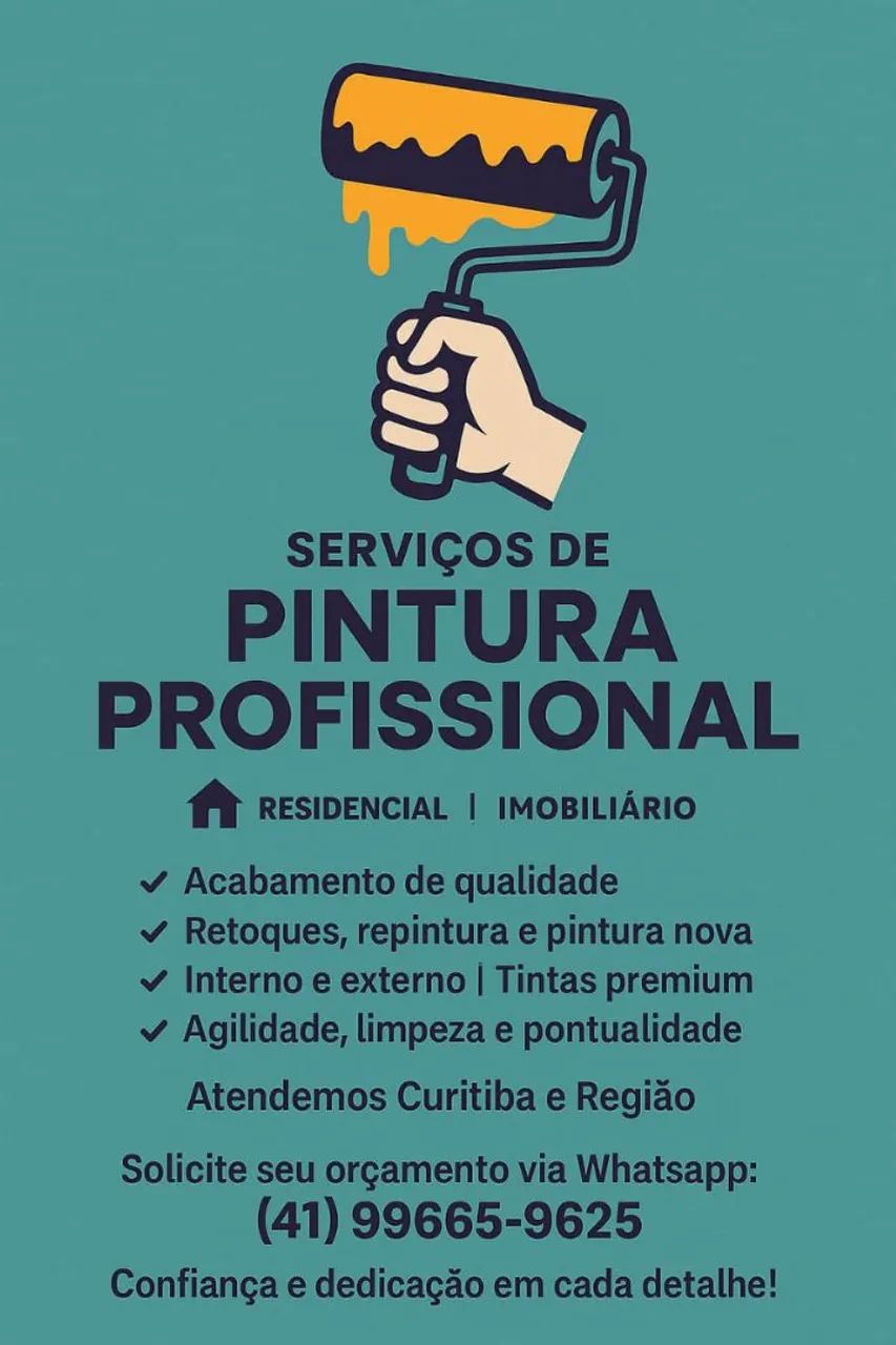 Pintor com equipe atendemos Curitiba regiãos