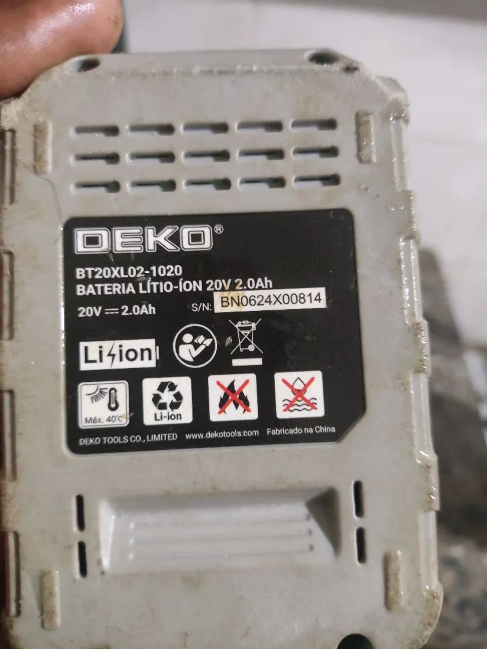 Bateria 20v deko - Foto 4