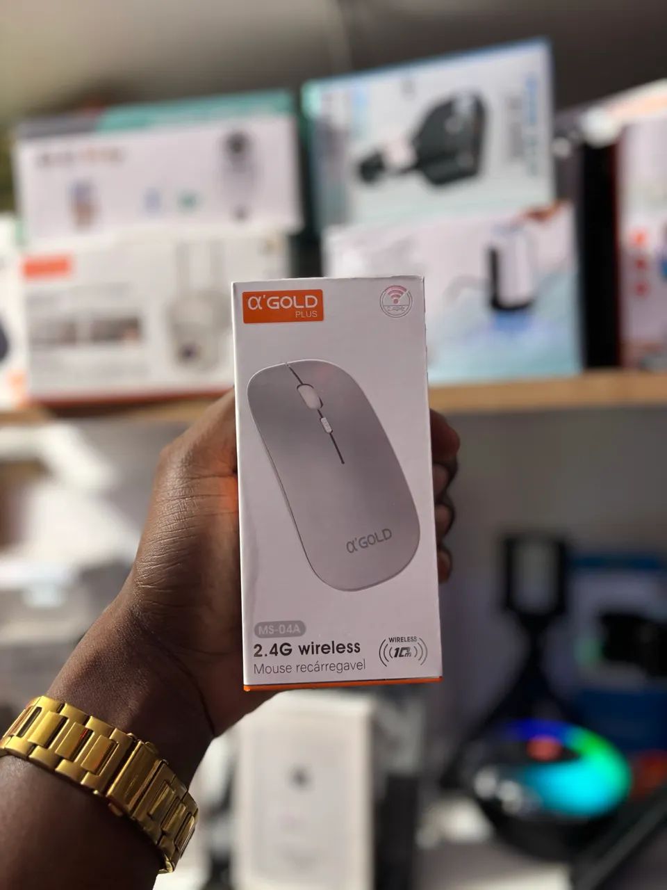 Mouse sem fio wireless 