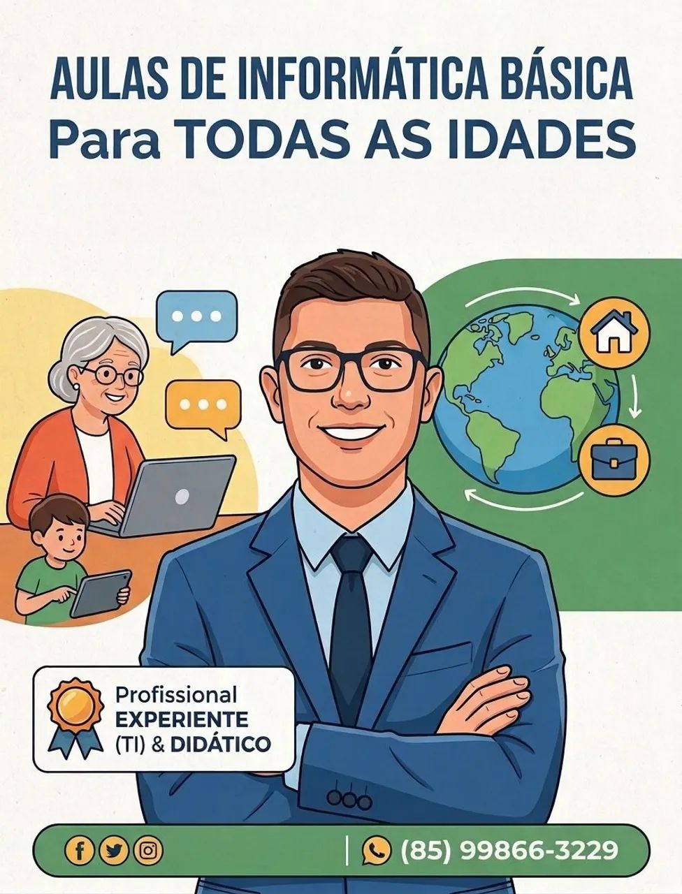 Aulas de Informática Básica (A Domicílio)