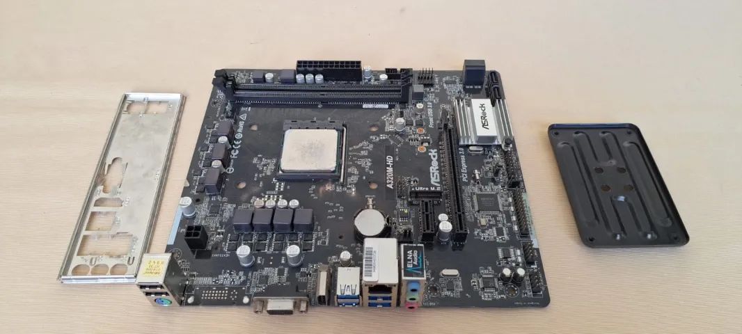 Kit Ryzen 3 3200G e ASRock A320M-HD Funcionando perfeitamente ! - Foto 3