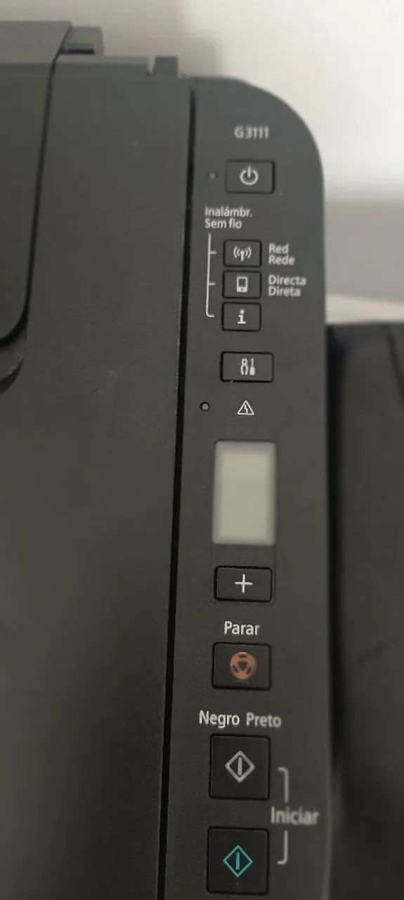 Vendo impressora Cannon G3111 - PLACA QUEIMADA! - Foto 2