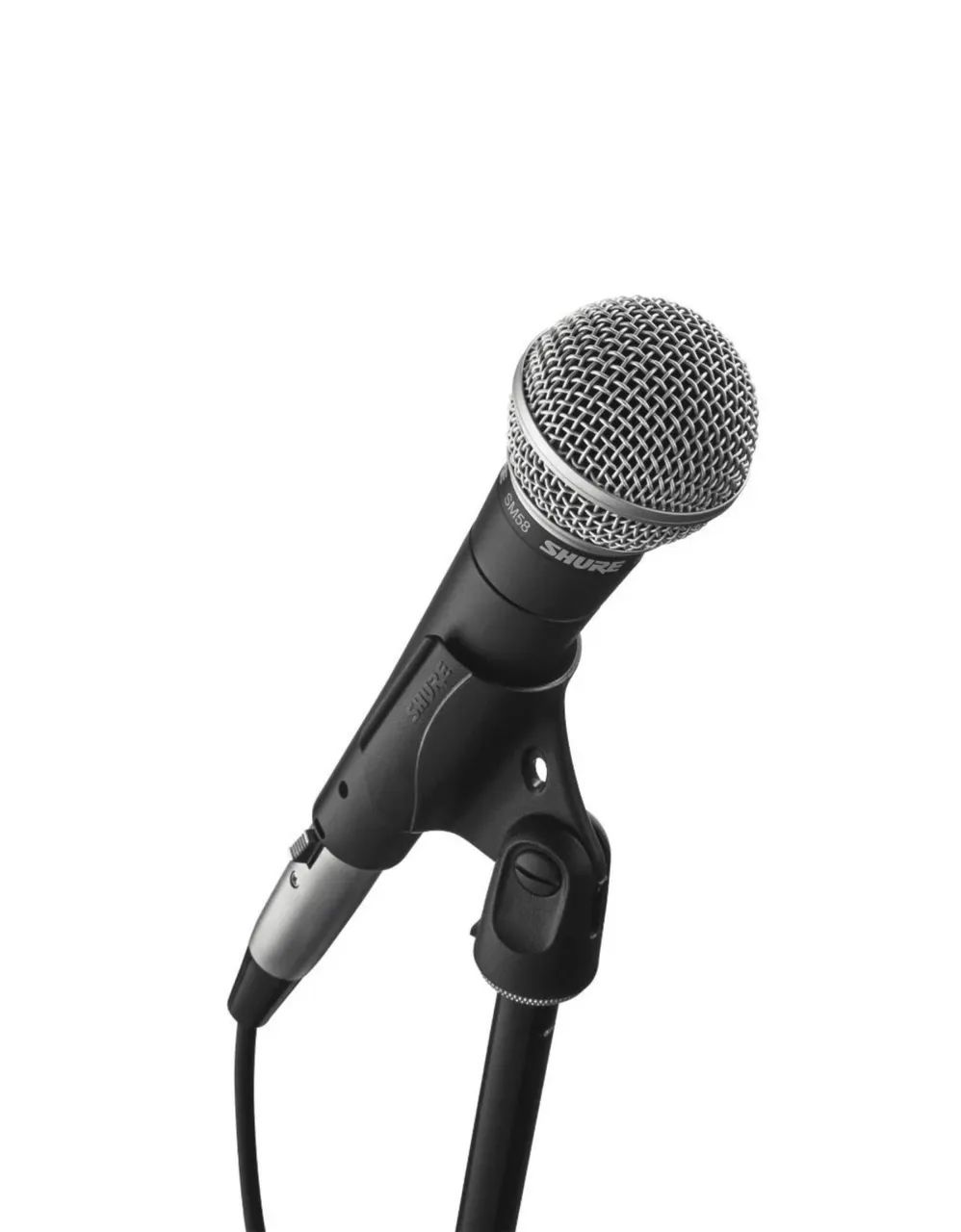 Microfone profissional Shure SM58-LC dinâmico cardioide - Foto 4