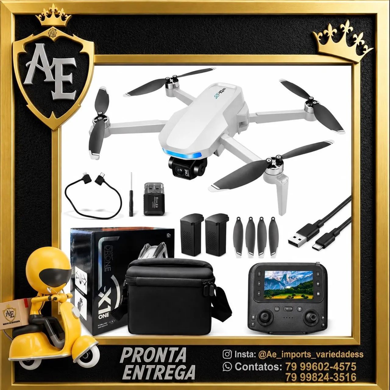 Drone S-X1 Com Gps 