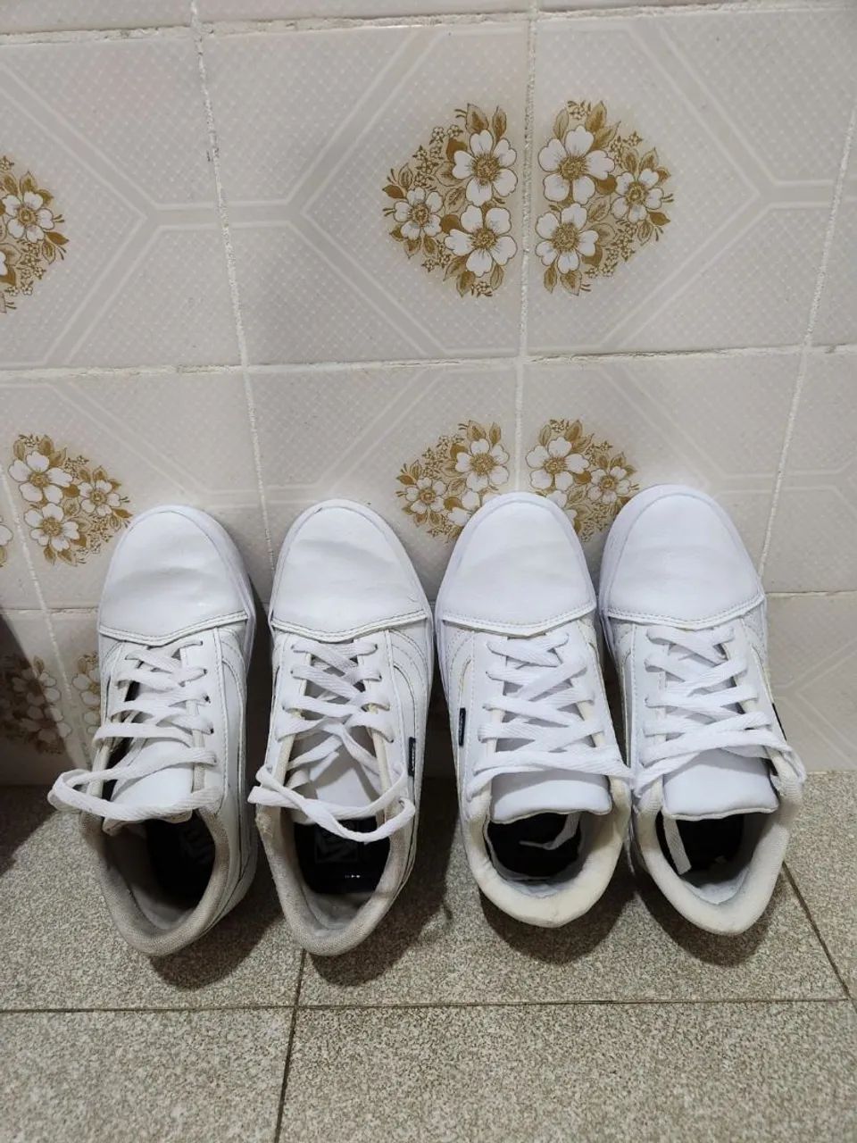 Tênis vans branco 35 - Foto 4
