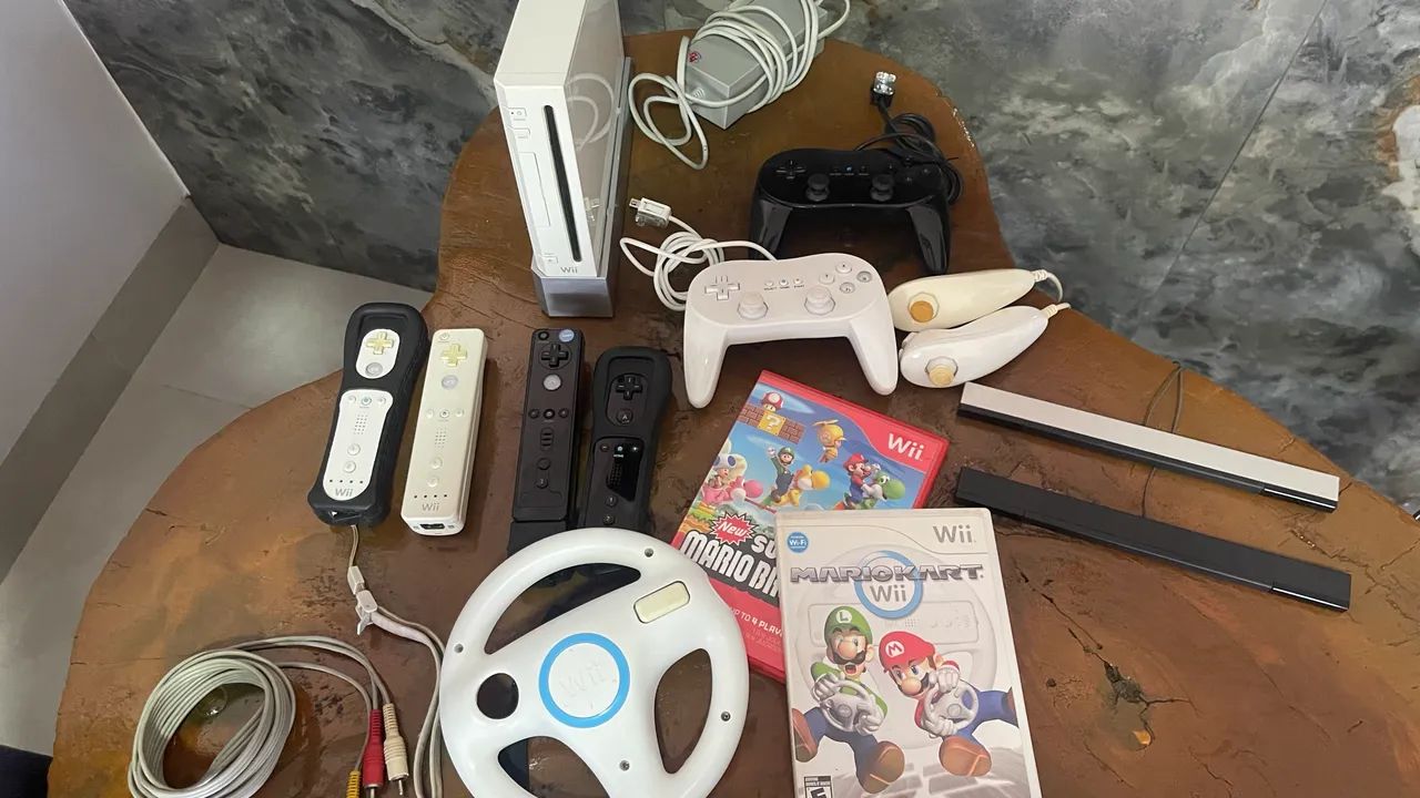 Vídeo game - Nitendo Wii + 29 jogos - Foto 2
