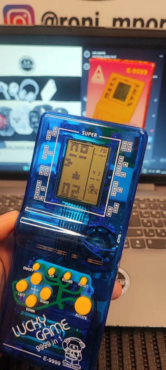 Vídeo game retrô E 9999 clássico  - Foto 4
