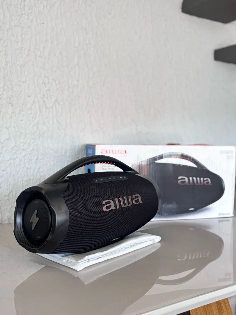CAIXA DE SOM AIWA BOOMBOX PLUS - BLUETOOTH - Foto 3