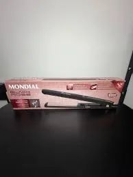 Prancha Alisadora Mondial P-27 Black Rosé - Bivolt - Nova, Lacrada - Foto 2
